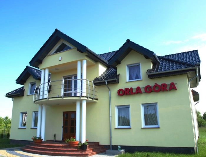 Pensjonat od zewnątrz